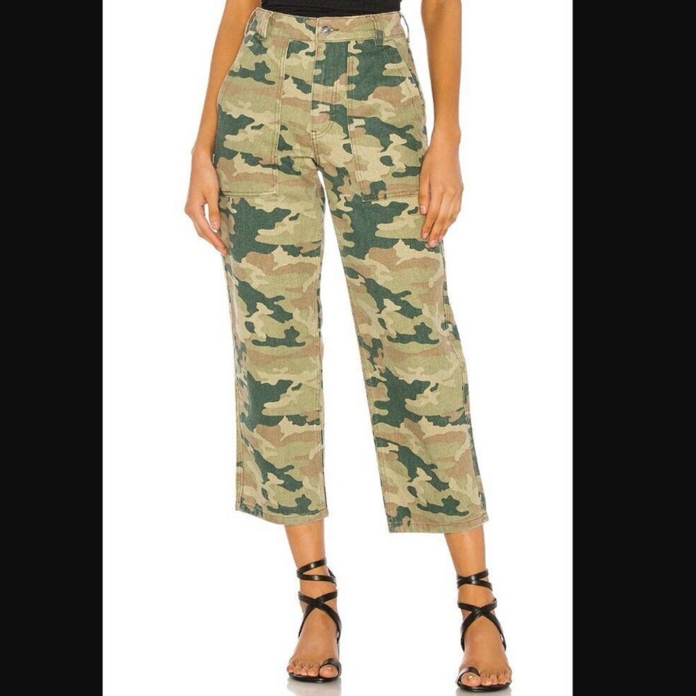 We the Free Remy Camo Wide-Leg Women's Pants size 28
